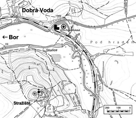 Hrochův Hrádek - mapa Roman Abušinov C